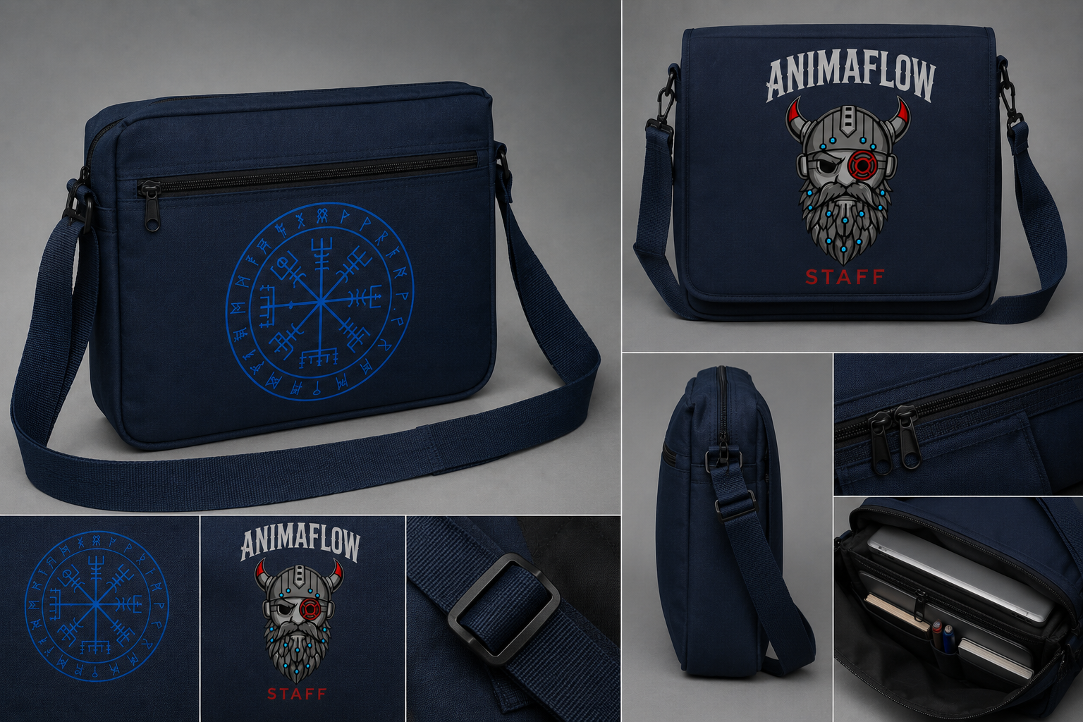 ANIMAFLOW School Bag